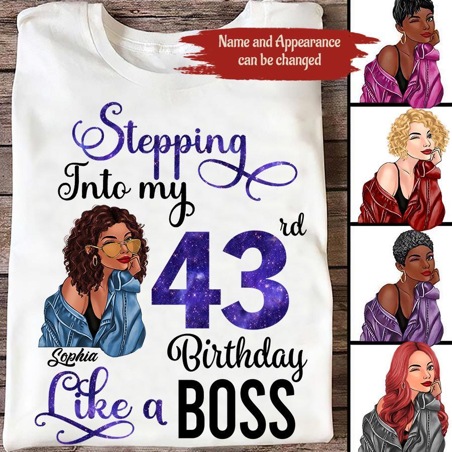 Chapter 43, Fabulous Since 1983 43rd Birthday Unique T Shirt For Woman, Custom Birthday Shirt, Her Gifts For 43 Years Old , Turning 43 Birthday Cotton Shirt
