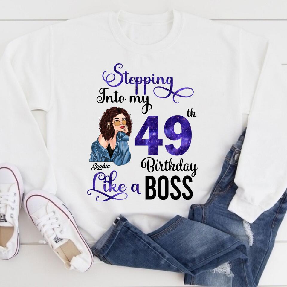 Chapter 49, Fabulous Since 1973 49th Birthday Unique T Shirt For Woman, Custom Birthday Shirt, Her Gifts For 49 Years Old , Turning 49 Birthday Cotton Shirt
