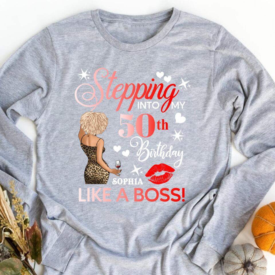 Chapter 50, Fabulous Since 1972 50th Birthday Unique T Shirt For Woman, Custom Birthday Shirt, Her Gifts For 50 Years Old , Turning 50 Birthday Cotton Shirt