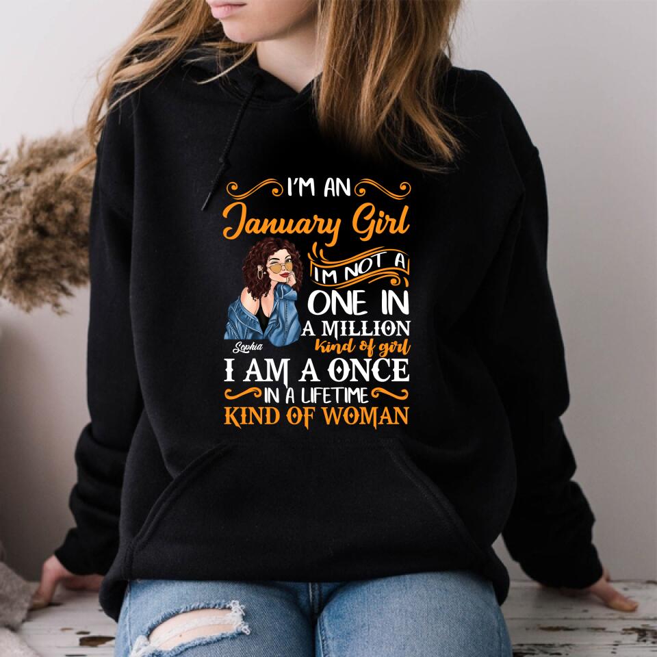 January Birthday Shirt, Custom Birthday Shirt, Queens Born In January, January Birthday Gifts, January Birthday Gifts