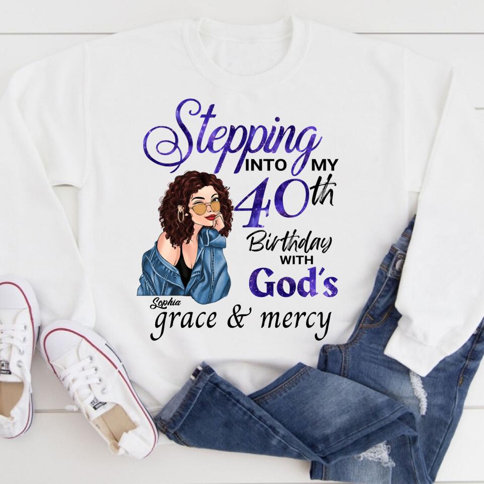 Chapter 40, Fabulous Since 1982 40th Birthday Unique T Shirt For Woman, Custom Birthday Shirt, Her Gifts For 40 Years Old , Turning 40 Birthday Cotton Shirt