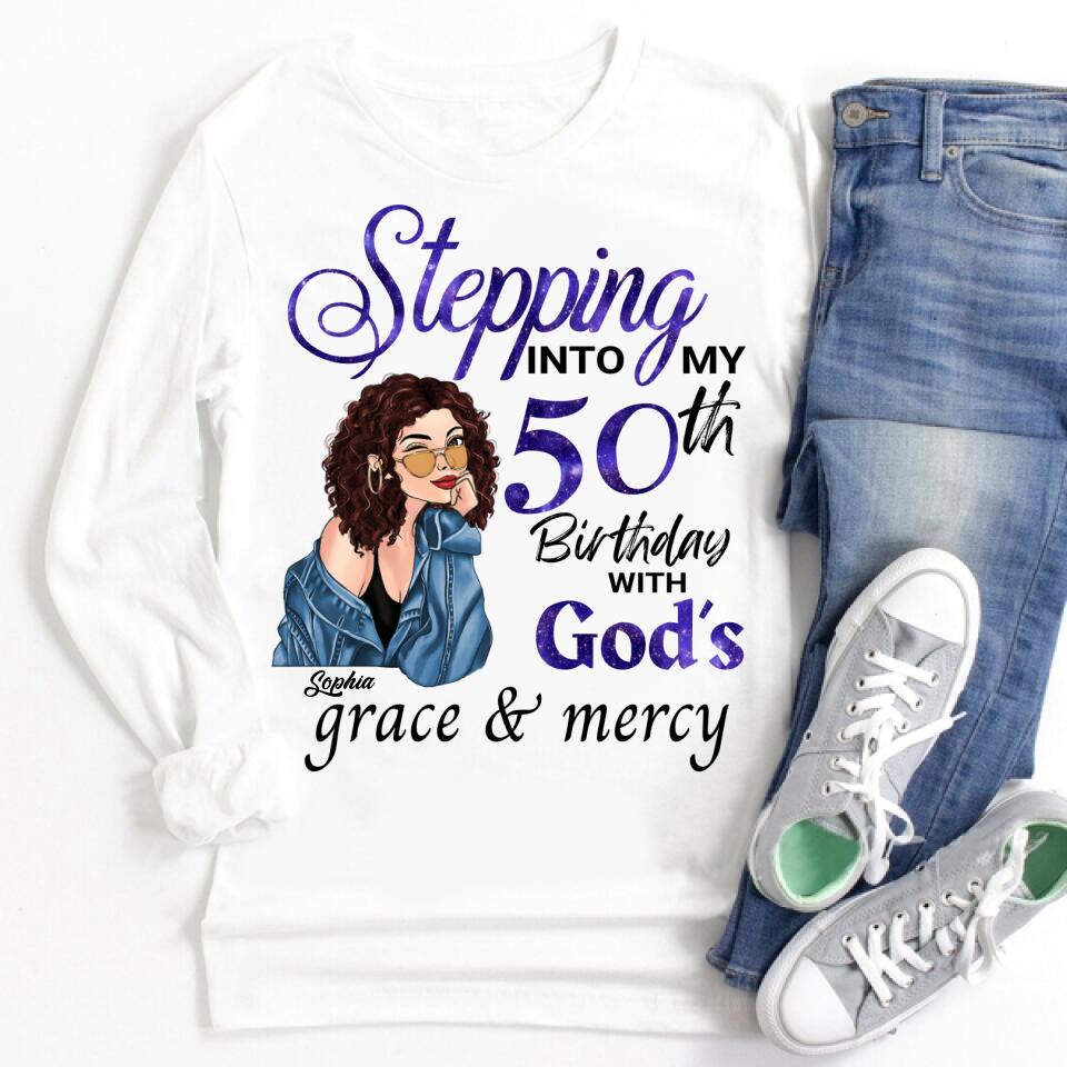 Chapter 50, Fabulous Since 1972 50th Birthday Unique T Shirt For Woman, Custom Birthday Shirt, Her Gifts For 50 Years Old , Turning 50 Birthday Cotton Shirt