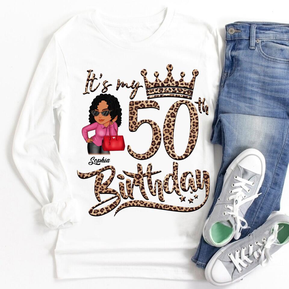 50th Birthday Shirts, Custom Birthday Shirts, Turning 50 Shirt, Gifts For Women Turning 50, 50 And Fabulous Shirt, 1972 Shirt, 50th Birthday Shirts For Her