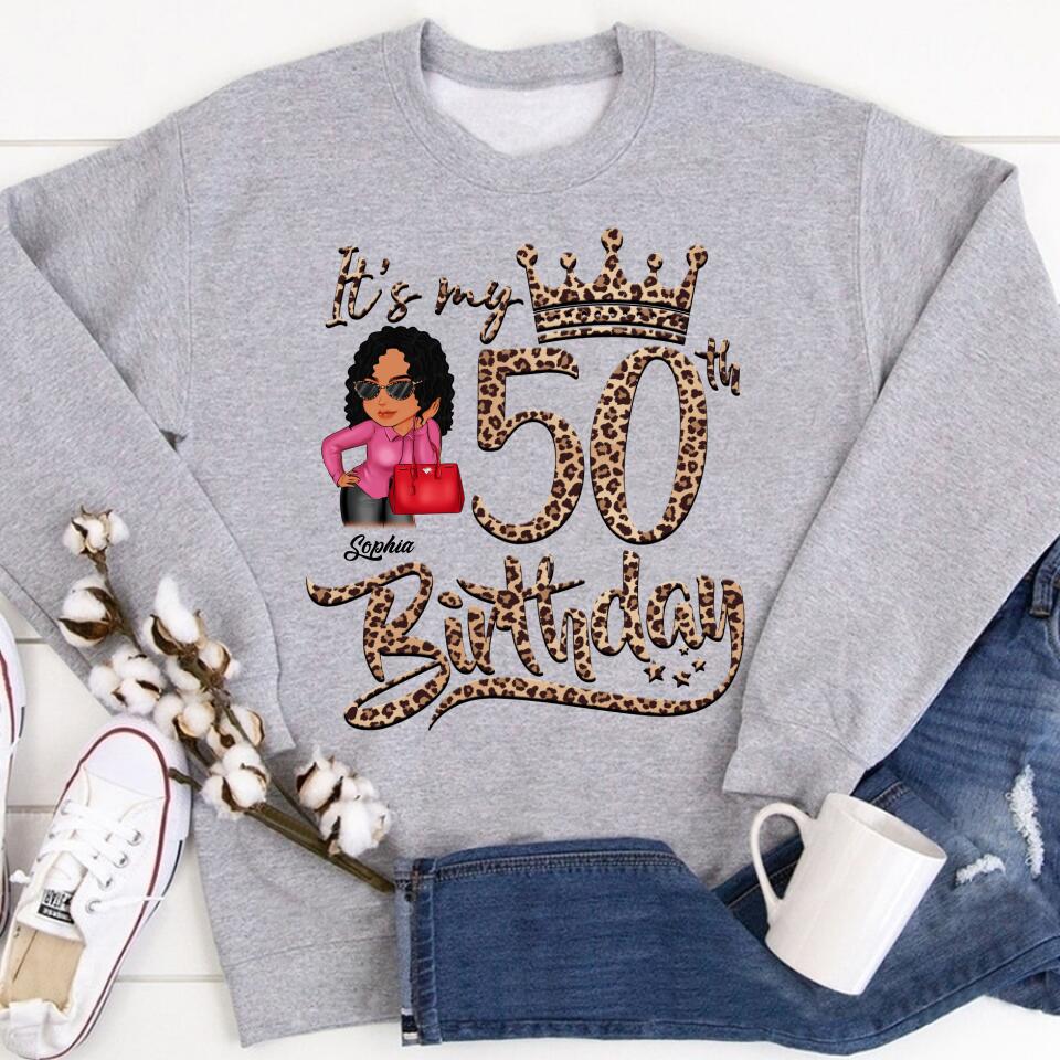 50th Birthday Shirts, Custom Birthday Shirts, Turning 50 Shirt, Gifts For Women Turning 50, 50 And Fabulous Shirt, 1972 Shirt, 50th Birthday Shirts For Her
