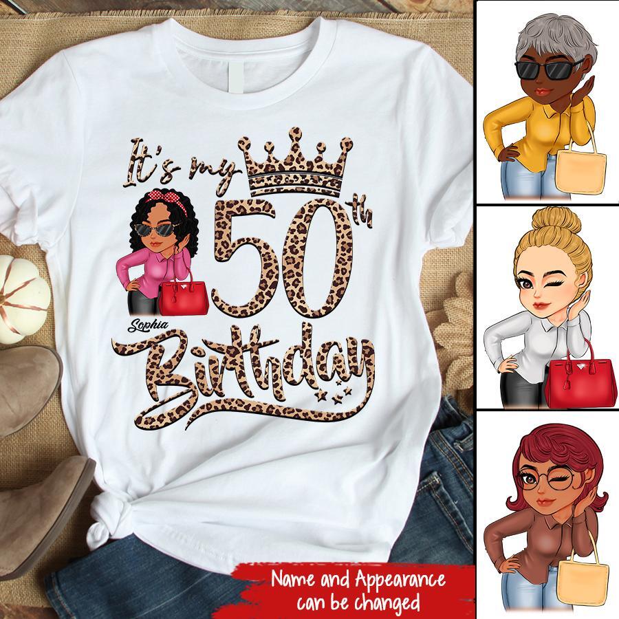 50th Birthday Shirts, Custom Birthday Shirts, Turning 50 Shirt, Gifts For Women Turning 50, 50 And Fabulous Shirt, 1972 Shirt, 50th Birthday Shirts For Her