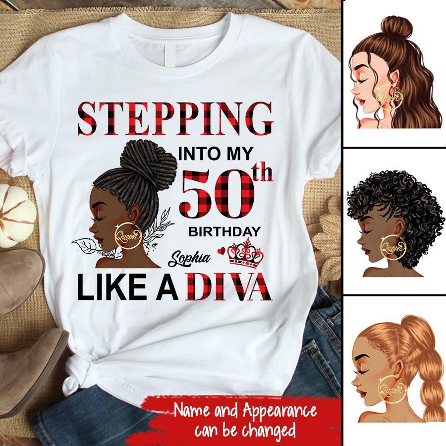 Chapter 50, Fabulous Since 1972 50th Birthday Unique T Shirt For Woman, Custom Birthday Shirt, Her Gifts For 50 Years Old , Turning 50 Birthday Cotton Shirt