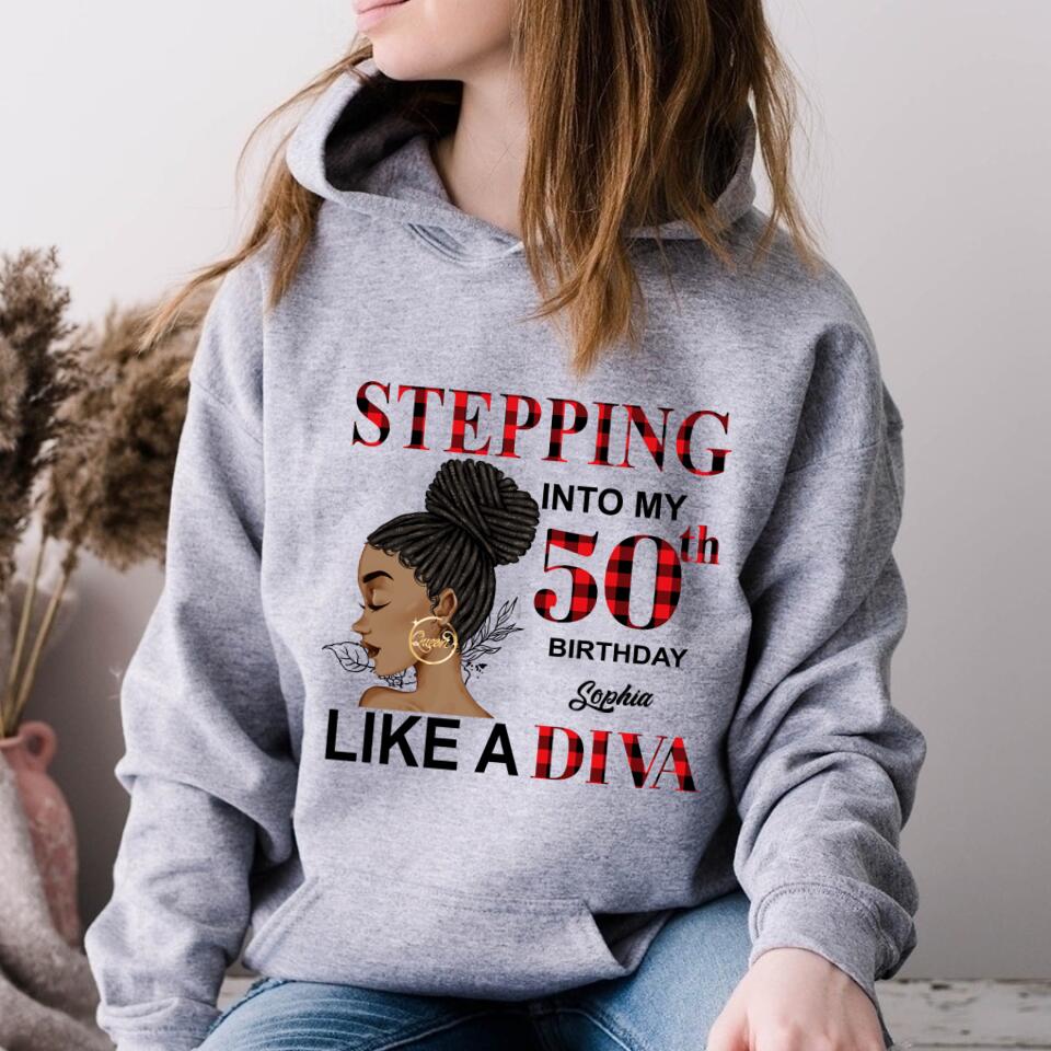 Chapter 50, Fabulous Since 1972 50th Birthday Unique T Shirt For Woman, Custom Birthday Shirt, Her Gifts For 50 Years Old , Turning 50 Birthday Cotton Shirt