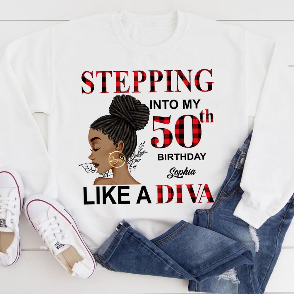 Chapter 50, Fabulous Since 1972 50th Birthday Unique T Shirt For Woman, Custom Birthday Shirt, Her Gifts For 50 Years Old , Turning 50 Birthday Cotton Shirt