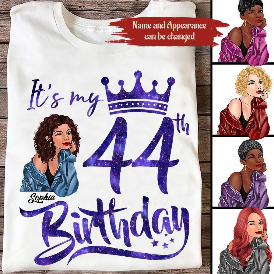 Chapter 44, Fabulous Since 1978 44th Birthday Unique T Shirt For Woman, Custom Birthday Shirt, Her Gifts For 44 Years Old , Turning 44 Birthday Cotton Shirt