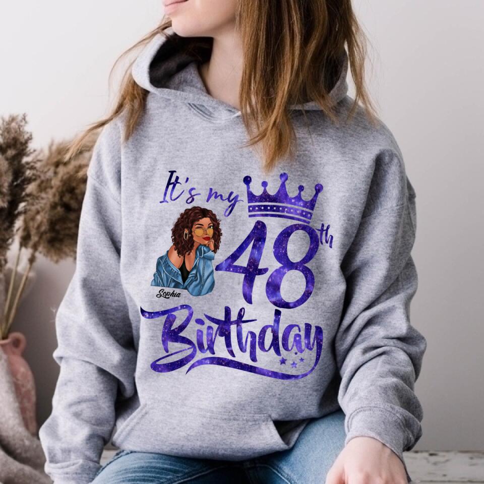 48th Birthday Shirts, Custom Birthday Shirts, Turning 48 Shirt, Gifts For Women Turning 48, 48 And Fabulous Shirt, 1974 Shirt, 47th Birthday Shirts For Her, It&#39;s My 48 Birthday