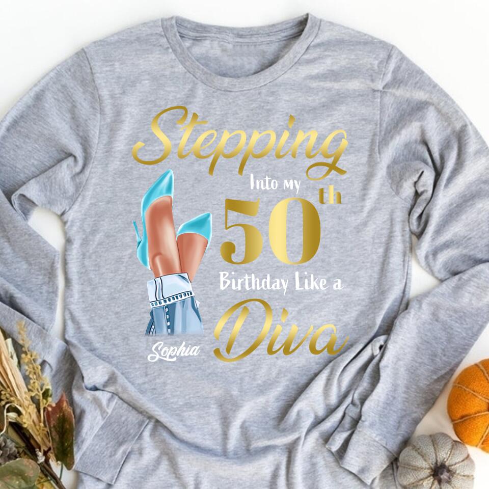 50th Birthday Shirts, Custom Birthday Shirts, Turning 50 Shirt, Gifts For Women Turning 50, 50 And Fabulous Shirt, 1972 Shirt, 50th Birthday Shirts For Her