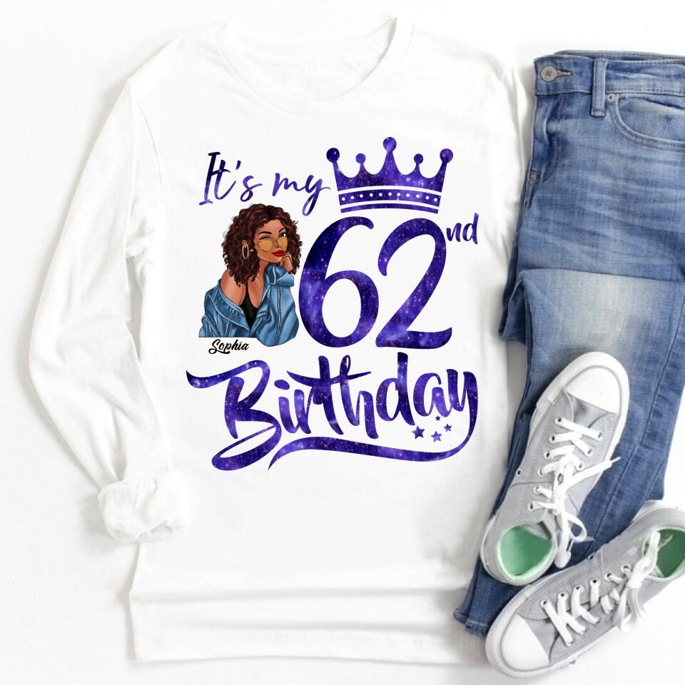62nd Birthday Shirts, Custom Birthday Shirts, Turning 62 Shirt For Women, Turning 62 And Fabulous Shirt, 1960 Shirt, Best Gifts For Women Turning 62