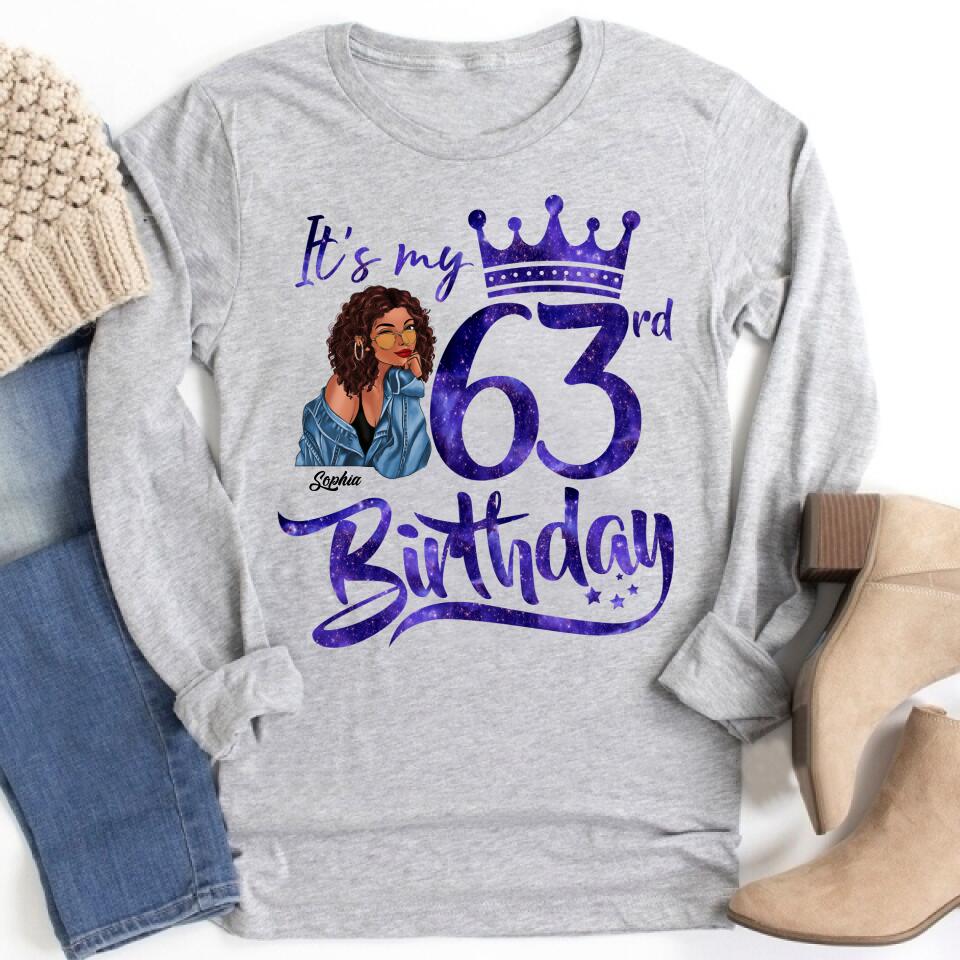 63rd Birthday Shirts, Custom Birthday Shirts, Turning 63 Shirt For Women, Turning 63 And Fabulous Shirt, 1959 Shirt, Best Gifts For Women Turning 63