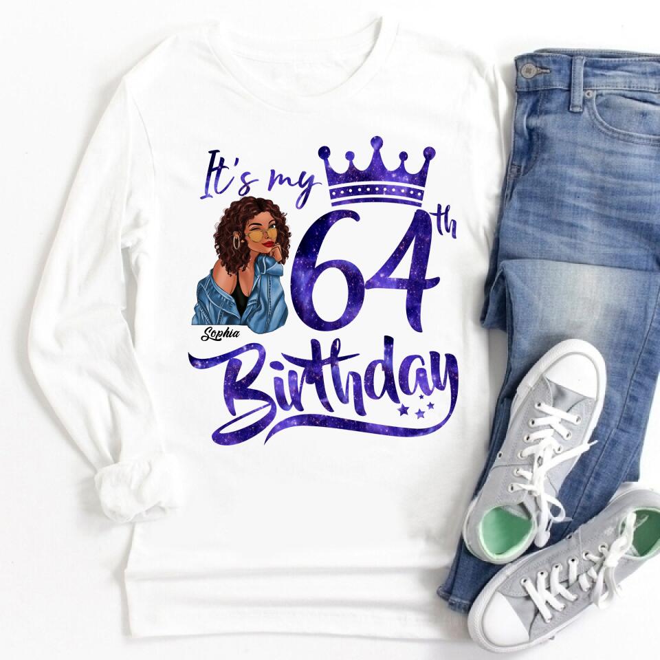 64th Birthday Shirts, Custom Birthday Shirts, Turning 64 Shirt For Women, Turning 64 And Fabulous Shirt, 1958 Shirt, Best Gifts For Women Turning 64