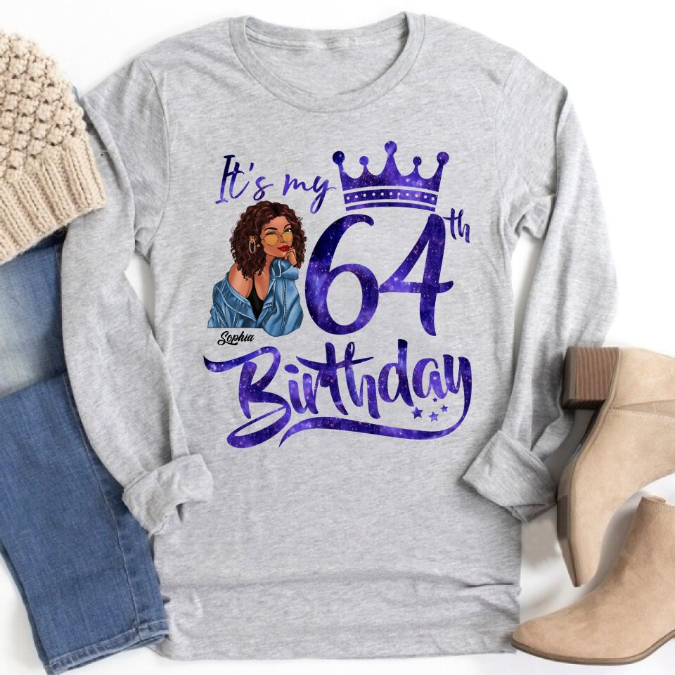 64th Birthday Shirts, Custom Birthday Shirts, Turning 64 Shirt For Women, Turning 64 And Fabulous Shirt, 1958 Shirt, Best Gifts For Women Turning 64