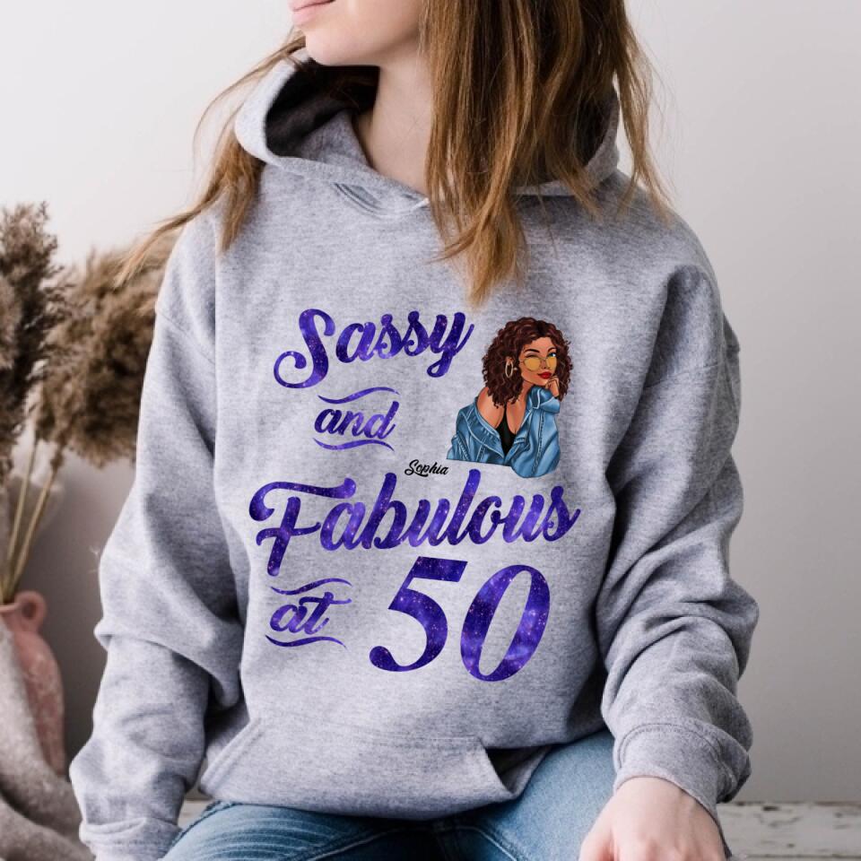 50th Birthday Shirts, Custom Birthday Shirts, Turning 50 Shirt For Women, Turning 50 And Fabulous Shirt, 1972 Shirt, Best Gifts For Women Turning 50