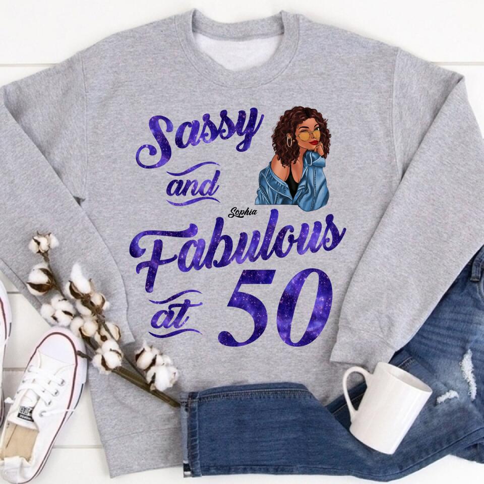 50th Birthday Shirts, Custom Birthday Shirts, Turning 50 Shirt For Women, Turning 50 And Fabulous Shirt, 1972 Shirt, Best Gifts For Women Turning 50