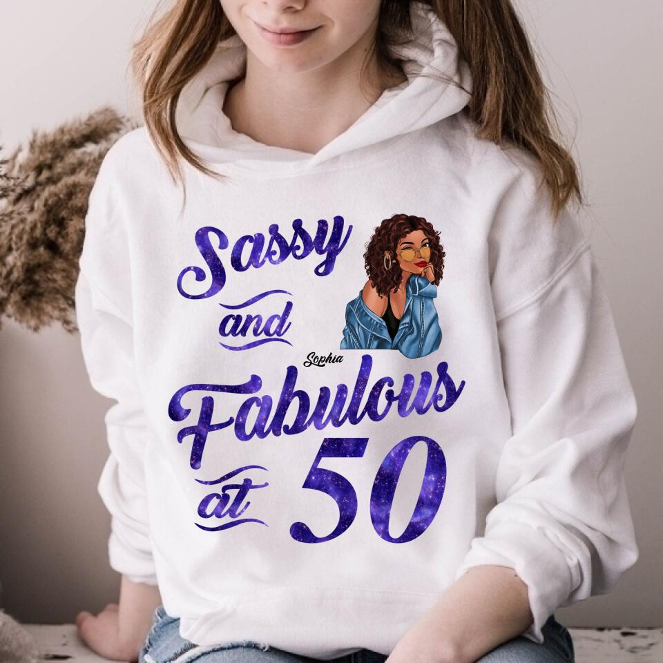 50th Birthday Shirts, Custom Birthday Shirts, Turning 50 Shirt For Women, Turning 50 And Fabulous Shirt, 1972 Shirt, Best Gifts For Women Turning 50