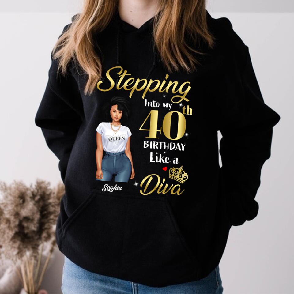 Chapter 40, Fabulous Since 1982 40th Birthday Unique T Shirt For Woman, Her Gifts For 40 Years Old , Turning 40 Birthday Cotton Shirt