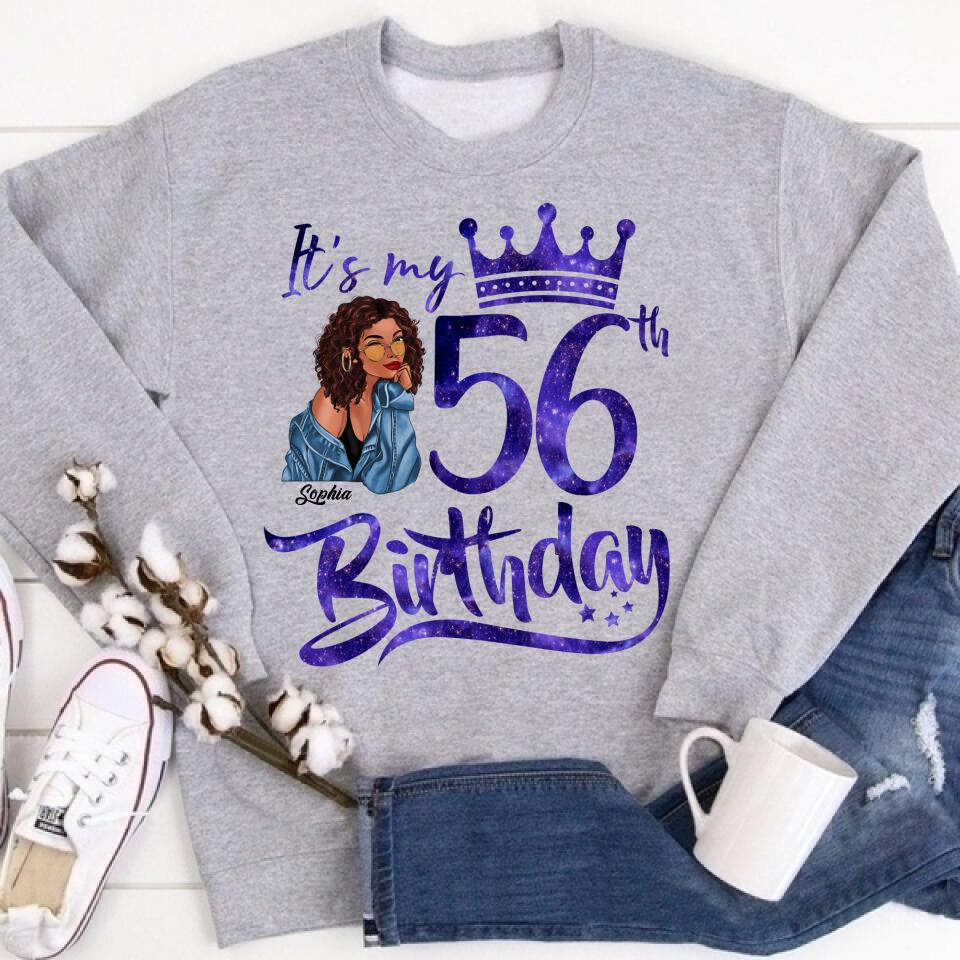 Chapter 56, Fabulous Since 1966 56th Birthday Unique T Shirt For Woman, Custom Birthday Shirt, Her Gifts For 56 Years Old , Turning 56 Birthday Cotton Shirt