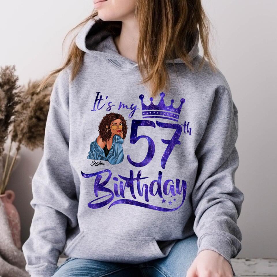 Chapter 57, Fabulous Since 1965 57th Birthday Unique T Shirt For Woman, Custom Birthday Shirt, Her Gifts For 57 Years Old , Turning 57 Birthday Cotton Shirt