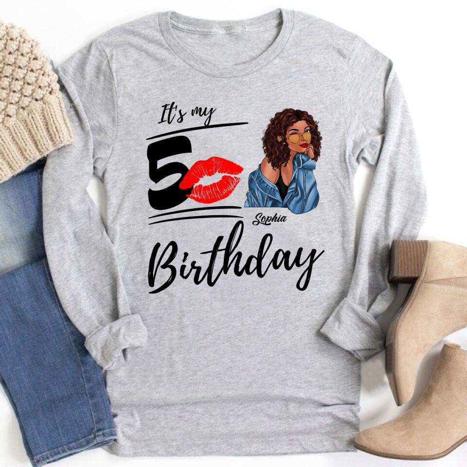 50th Birthday Shirts, Custom Birthday Shirts, Turning 50 Shirt, Gifts For Women Turning 50, 50 And Fabulous Shirt, 1972 Shirt, 50th Birthday Shirts For Her