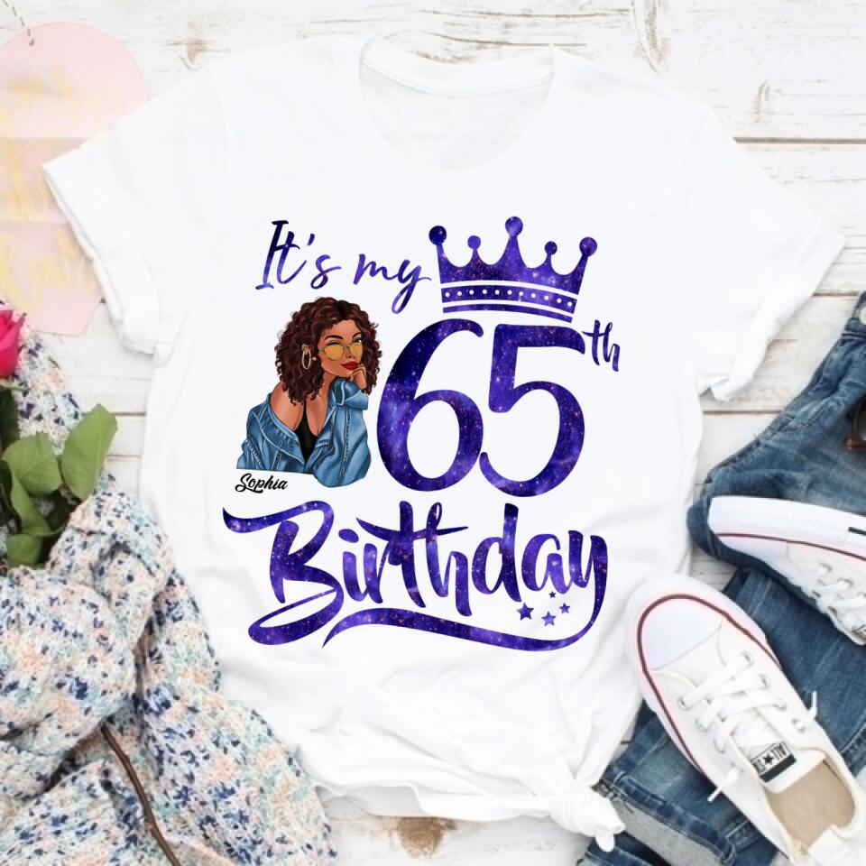 65th Birthday Shirts, Custom Birthday Shirts, Turning 65 Shirt For Women, Turning 65 And Fabulous Shirt, 1957 Shirt, Best Gifts For Women Turning 65