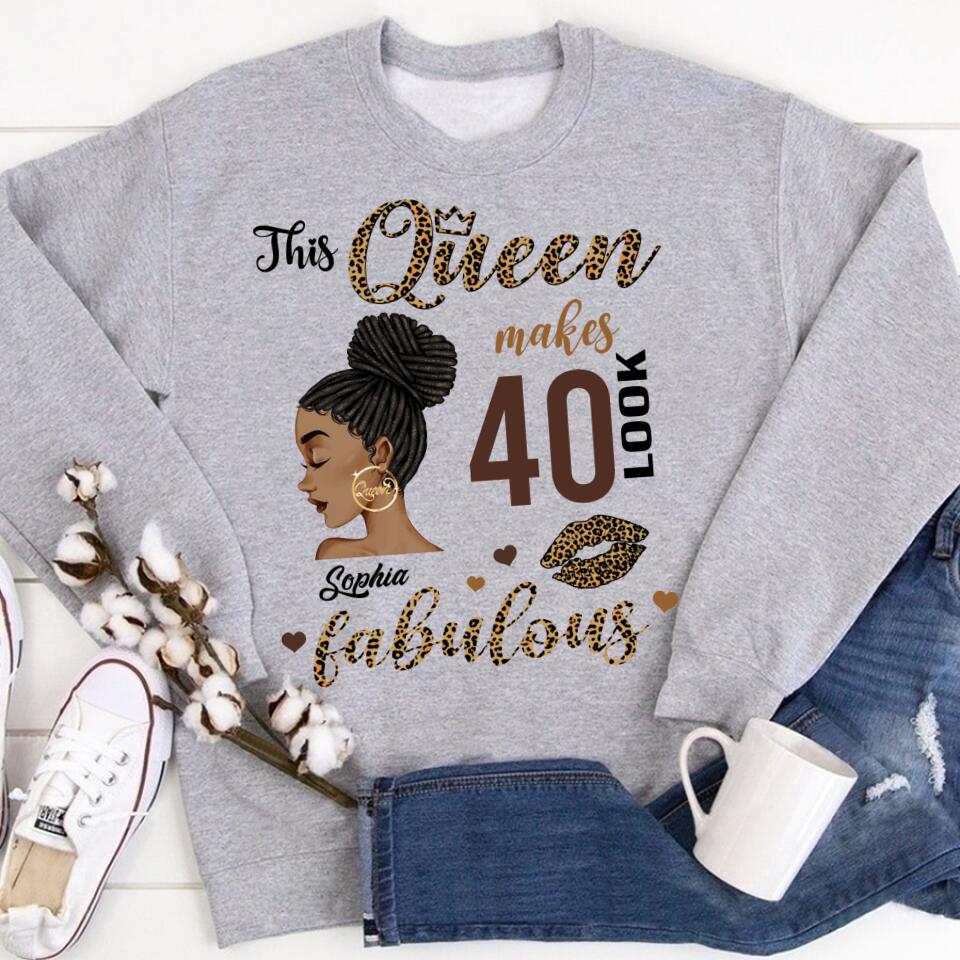 40th Birthday Shirts, Custom Birthday Shirts, Turning 40 Shirt, Gifts For Women Turning 40, 40 And Fabulous Shirt, 1982 Shirt, 40th Birthday Shirts For Her