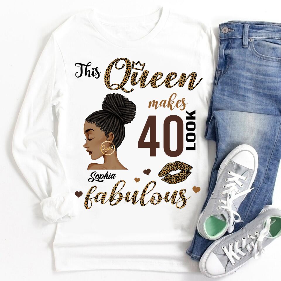40th Birthday Shirts, Custom Birthday Shirts, Turning 40 Shirt, Gifts For Women Turning 40, 40 And Fabulous Shirt, 1982 Shirt, 40th Birthday Shirts For Her