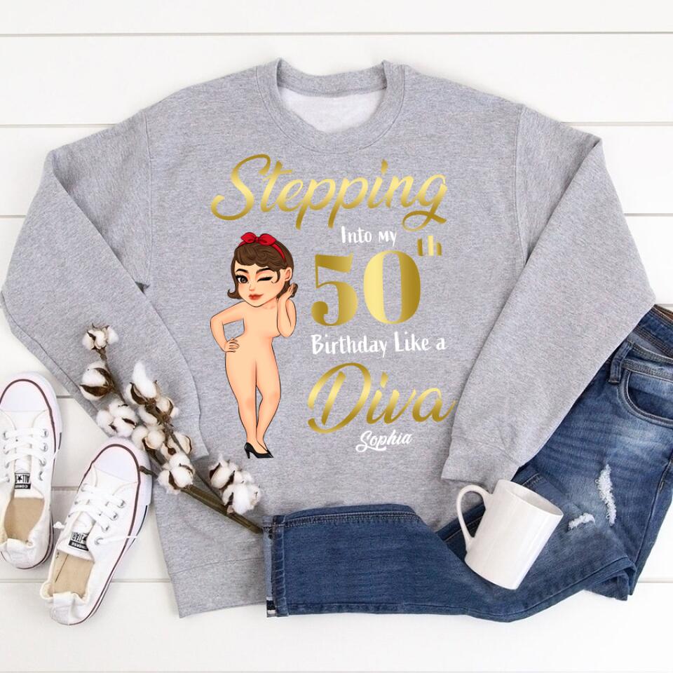 50th Birthday Shirts, Custom Birthday Shirts, Turning 50 Shirt, Gifts For Women Turning 50, 50 And Fabulous Shirt, 1972 Shirt, 50th Birthday Shirts For Her