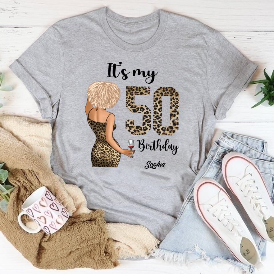 50th Birthday Shirts, Custom Birthday Shirts, Turning 50 Shirt, Gifts For Women Turning 50, 50 And Fabulous Shirt, 1972 Shirt, 50th Birthday Shirts For Her