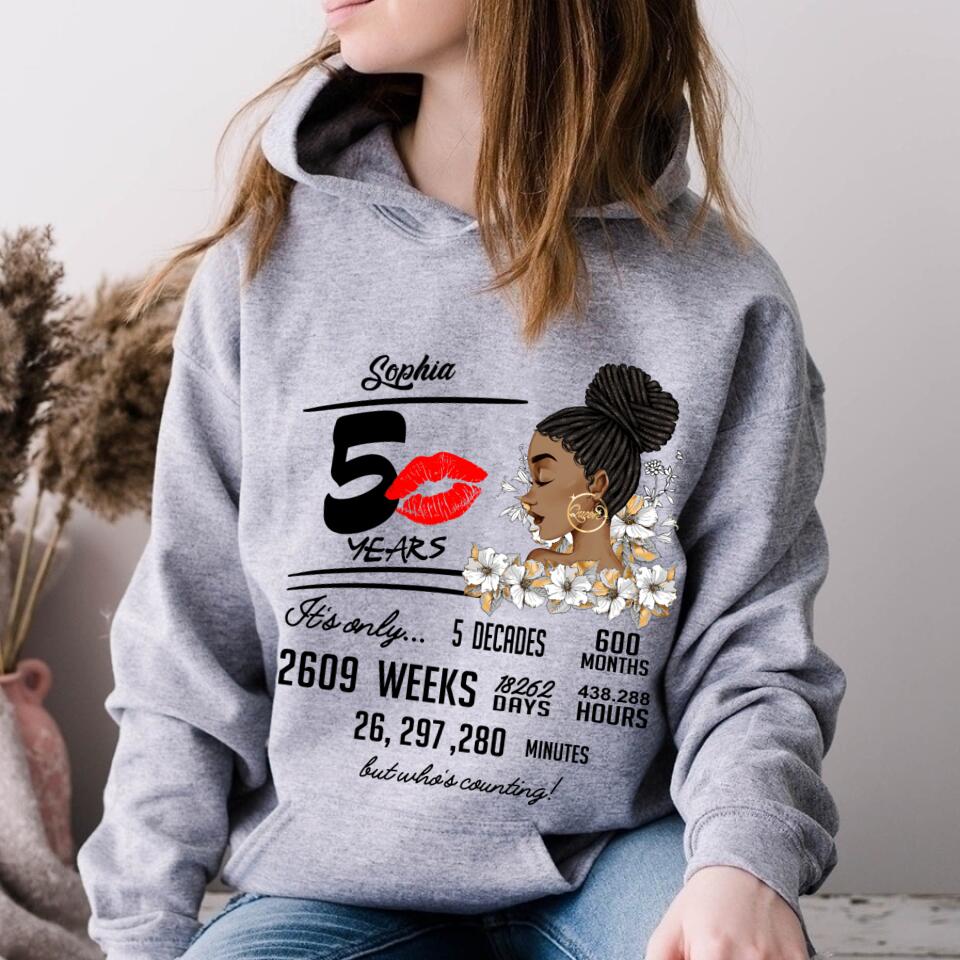 50th Birthday Shirts, Custom Birthday Shirts, Turning 50 Shirt, Gifts For Women Turning 50, 50 And Fabulous Shirt, 1972 Shirt, 50th Birthday Shirts For Her