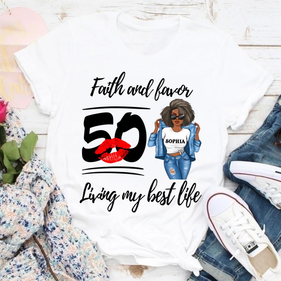 50th Birthday Shirts, Custom Birthday Shirts, Turning 50 Shirt, Gifts For Women Turning 50, 50 And Fabulous Shirt, 1972 Shirt, 50th Birthday Shirts For Her