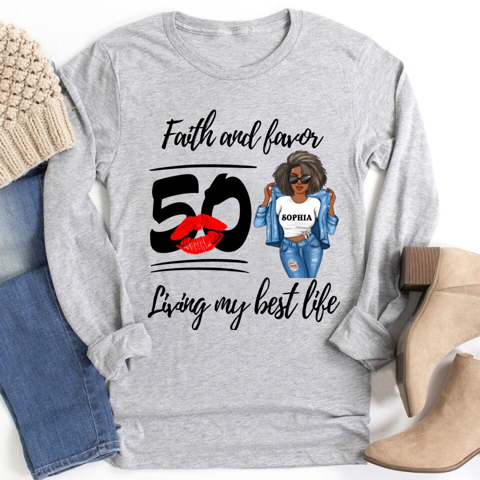 50th Birthday Shirts, Custom Birthday Shirts, Turning 50 Shirt, Gifts For Women Turning 50, 50 And Fabulous Shirt, 1972 Shirt, 50th Birthday Shirts For Her