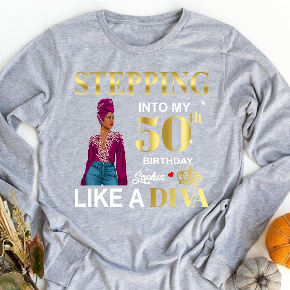 50th Birthday Shirts, Custom Birthday Shirts, Turning 50 Shirt, Gifts For Women Turning 50, 50 And Fabulous Shirt, 1972 Shirt, 50th Birthday Shirts For Her