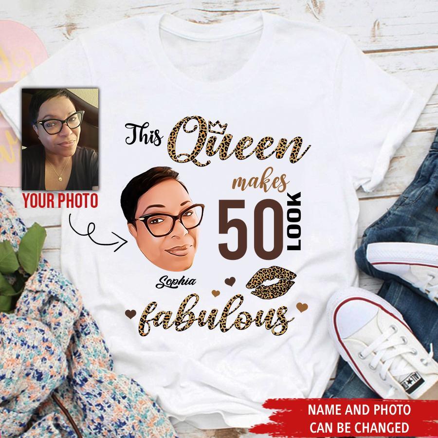 50th Birthday Shirts, Custom Birthday Shirts, Turning 50 Shirt, Gifts For Women Turning 50, 50 And Fabulous Shirt, 1972 Shirt, 50th Birthday Shirts For Her