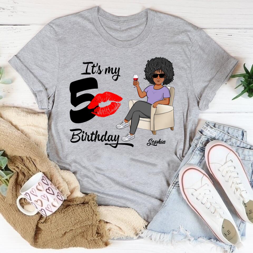 50th Birthday Shirts, Custom Birthday Shirts, Turning 50 Shirt, Gifts For Women Turning 50, 50 And Fabulous Shirt, 1972 Shirt, 50th Birthday Shirts For Her