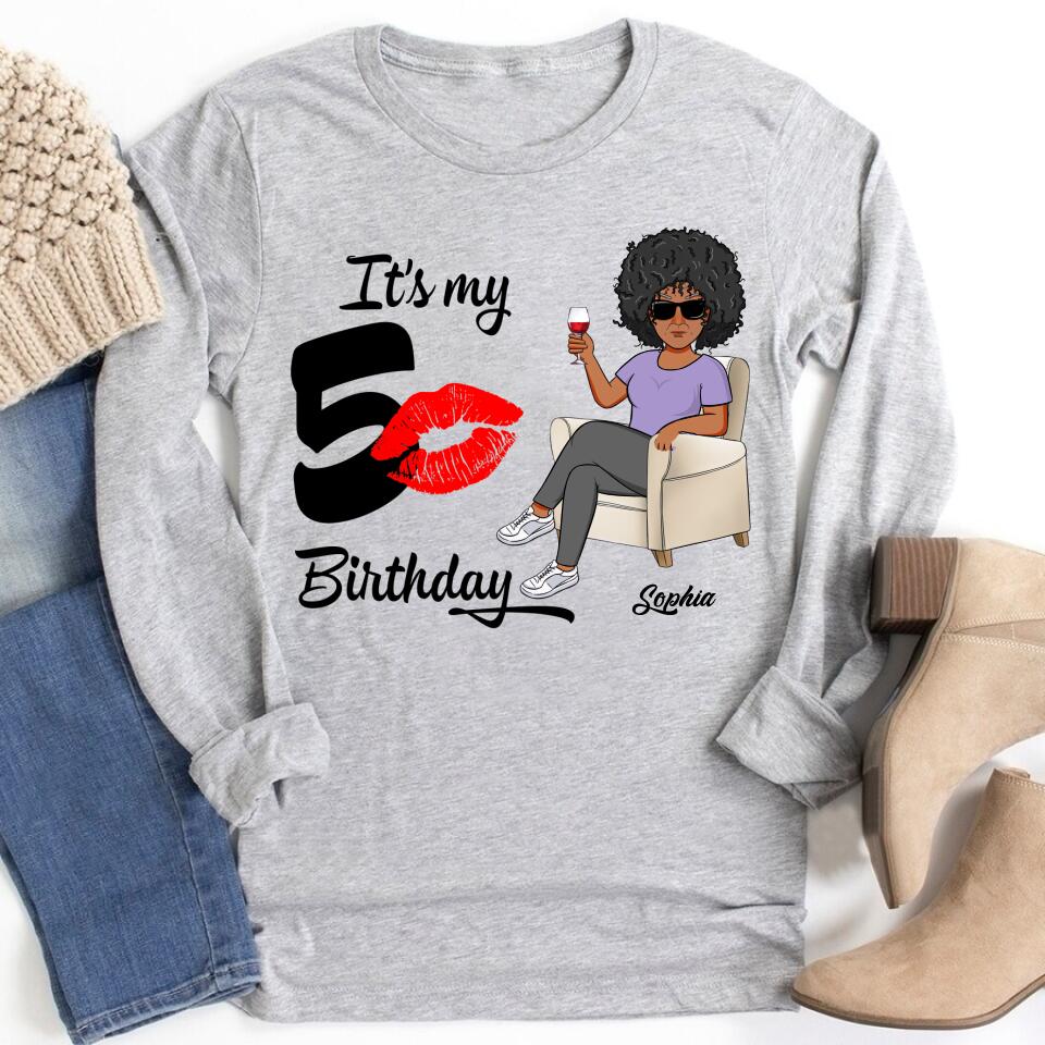 50th Birthday Shirts, Custom Birthday Shirts, Turning 50 Shirt, Gifts For Women Turning 50, 50 And Fabulous Shirt, 1972 Shirt, 50th Birthday Shirts For Her