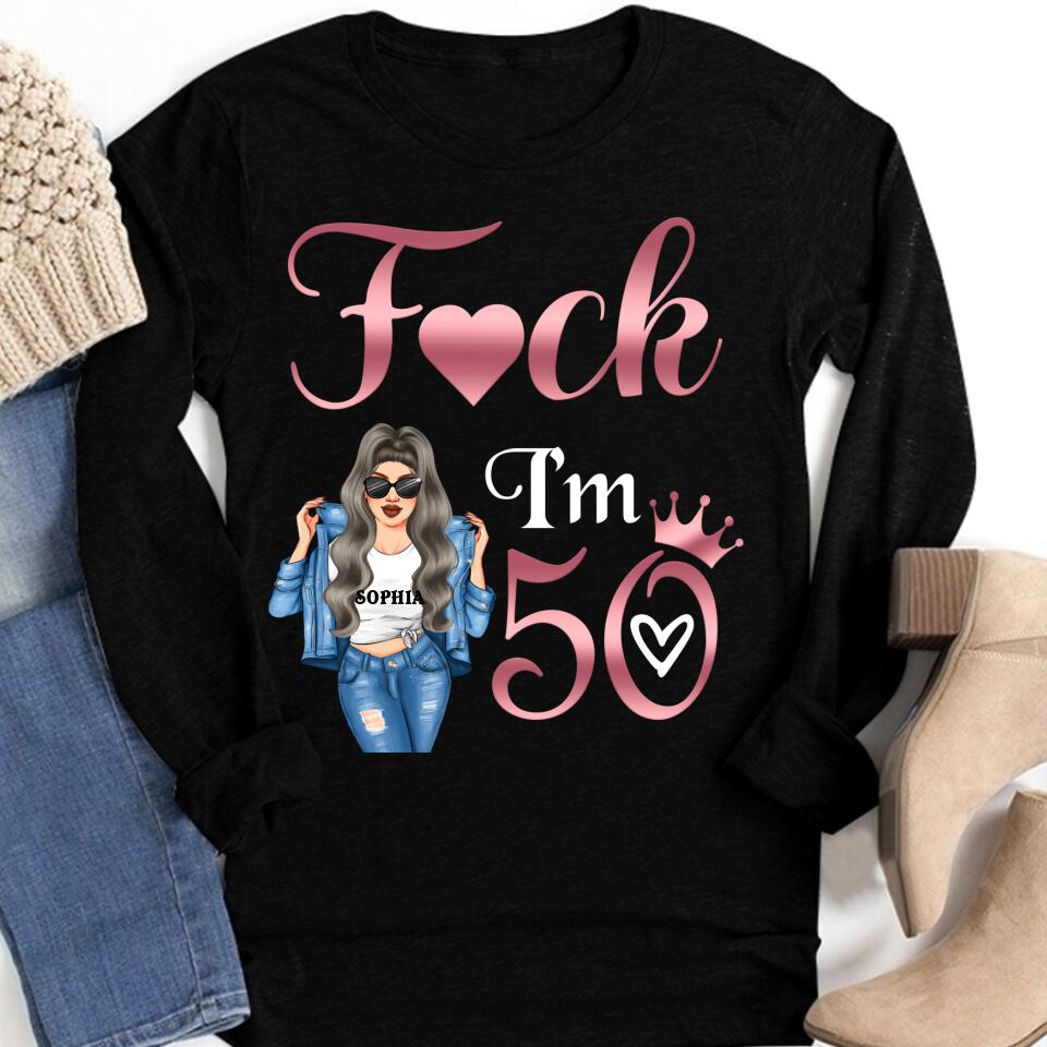 50 And Fabulous Shirt, 50th Birthday Shirts, Custom Birthday Shirts, Turning 50 Shirt, Gifts For Women Turning 50, 1972 Shirt, 50th Birthday Shirts For Her