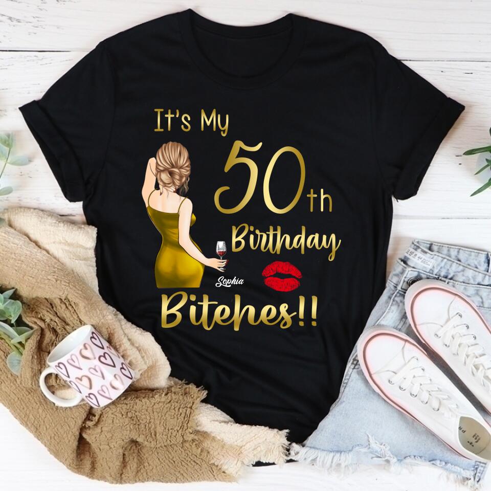 50th Birthday Shirts, Custom Birthday Shirts, Turning 50 Shirt, Gifts For Women Turning 50, 50 And Fabulous Shirt, 1972 Shirt, 50th Birthday Shirts For Her