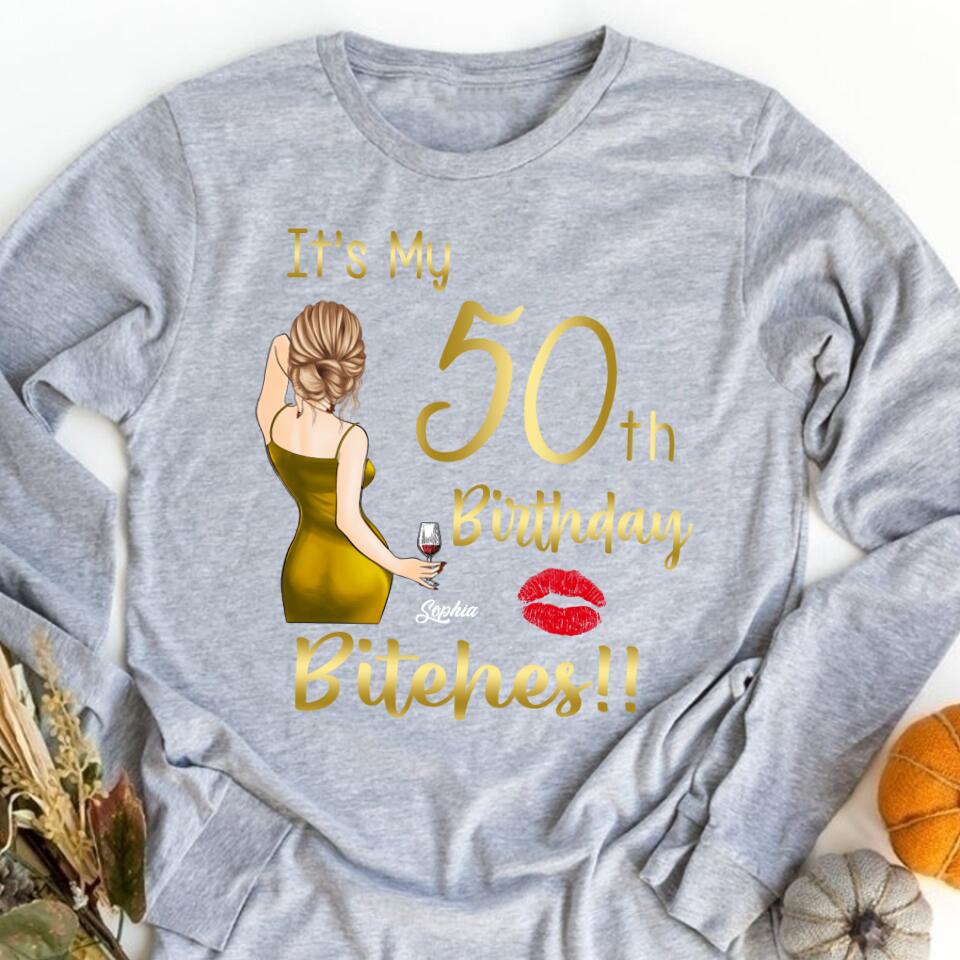 50th Birthday Shirts, Custom Birthday Shirts, Turning 50 Shirt, Gifts For Women Turning 50, 50 And Fabulous Shirt, 1972 Shirt, 50th Birthday Shirts For Her