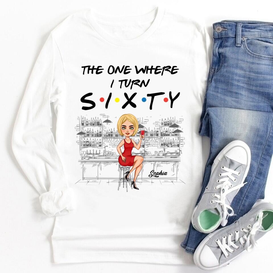 Sixty Shirt, Stepping Into My 60th Birthday Like A Boss, 60th Birthday Unique Gifts For Woman, 60th Birthday Ideas, Turning 60 Years Old Cotton Shirt