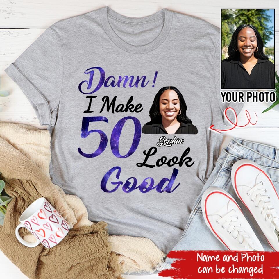 50th Birthday Shirts, Custom Birthday Shirts, Turning 50 Shirt, Gifts For Women Turning 50, 50 And Fabulous Shirt, 1972 Shirt, 50th Birthday Shirts For Her