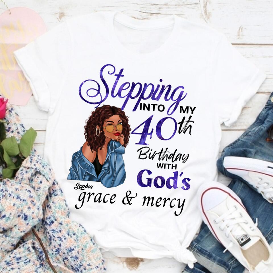 Chapter 40, Fabulous Since 1986 40th Birthday Unique T Shirt For Woman, Custom Birthday Shirt, Her Gifts For 40 Years Old , Turning 40 Birthday Cotton Shirt