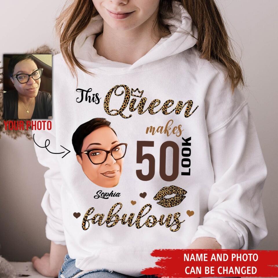 50th Birthday Shirts, Custom Birthday Shirts, Turning 50 Shirt, Gifts For Women Turning 50, 50 And Fabulous Shirt, 1972 Shirt, 50th Birthday Shirts For Her