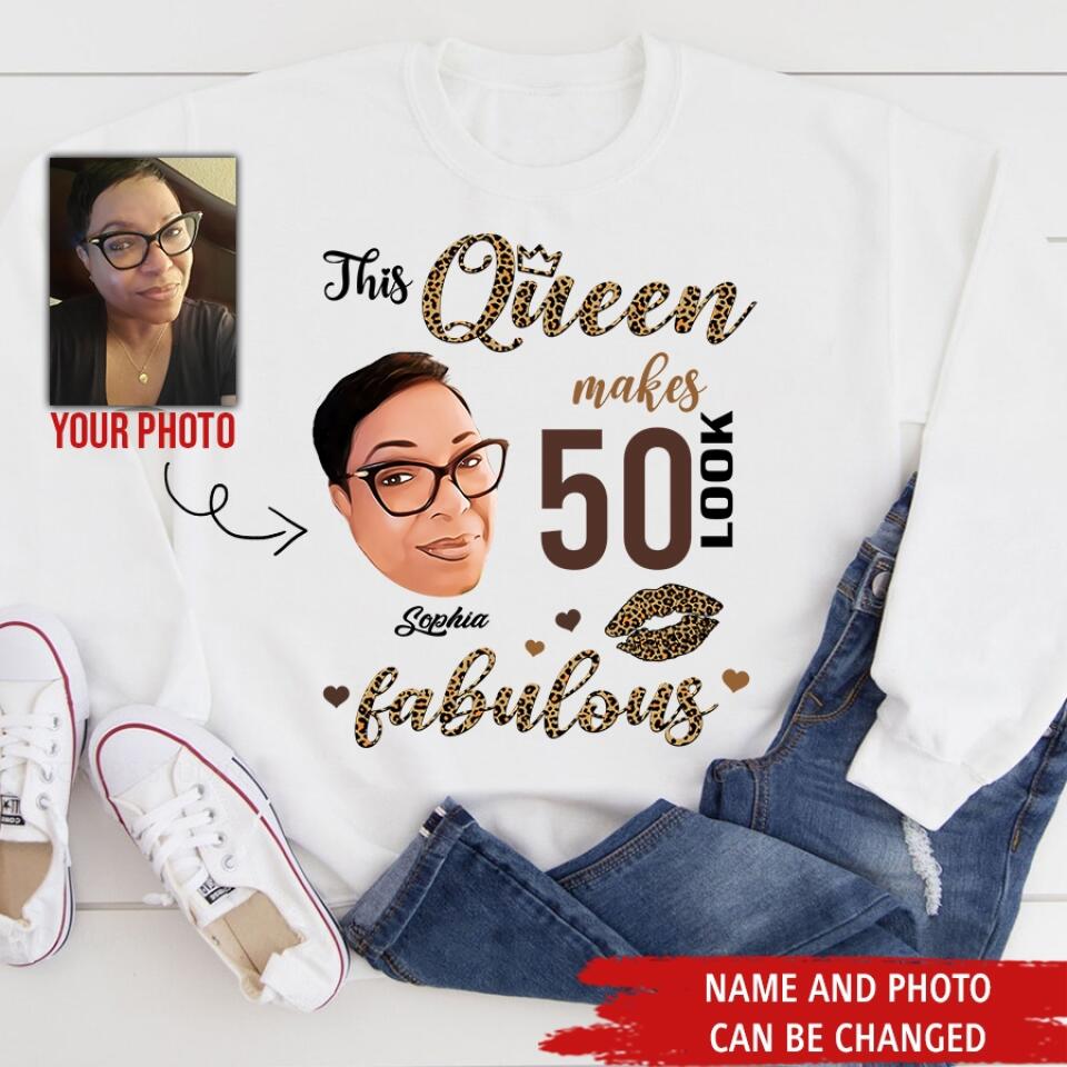 50th Birthday Shirts, Custom Birthday Shirts, Turning 50 Shirt, Gifts For Women Turning 50, 50 And Fabulous Shirt, 1972 Shirt, 50th Birthday Shirts For Her