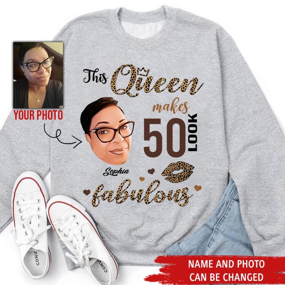 50th Birthday Shirts, Custom Birthday Shirts, Turning 50 Shirt, Gifts For Women Turning 50, 50 And Fabulous Shirt, 1972 Shirt, 50th Birthday Shirts For Her