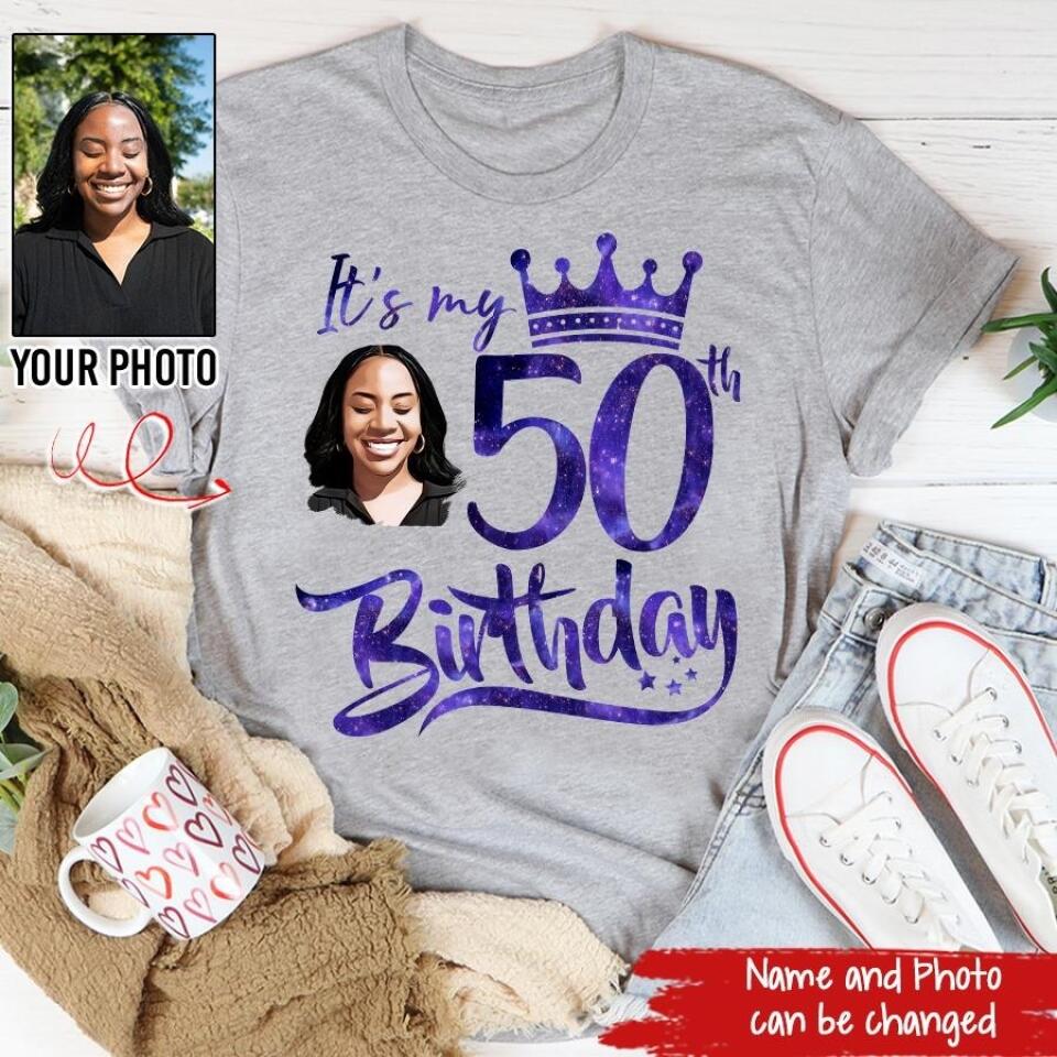 50th Birthday Shirts, Custom Birthday Shirts, Turning 50 Shirt, Gifts For Women Turning 50, 50 And Fabulous Shirt, 1972 Shirt, 50th Birthday Shirts For Her