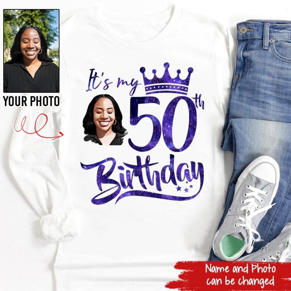 50th Birthday Shirts, Custom Birthday Shirts, Turning 50 Shirt, Gifts For Women Turning 50, 50 And Fabulous Shirt, 1972 Shirt, 50th Birthday Shirts For Her