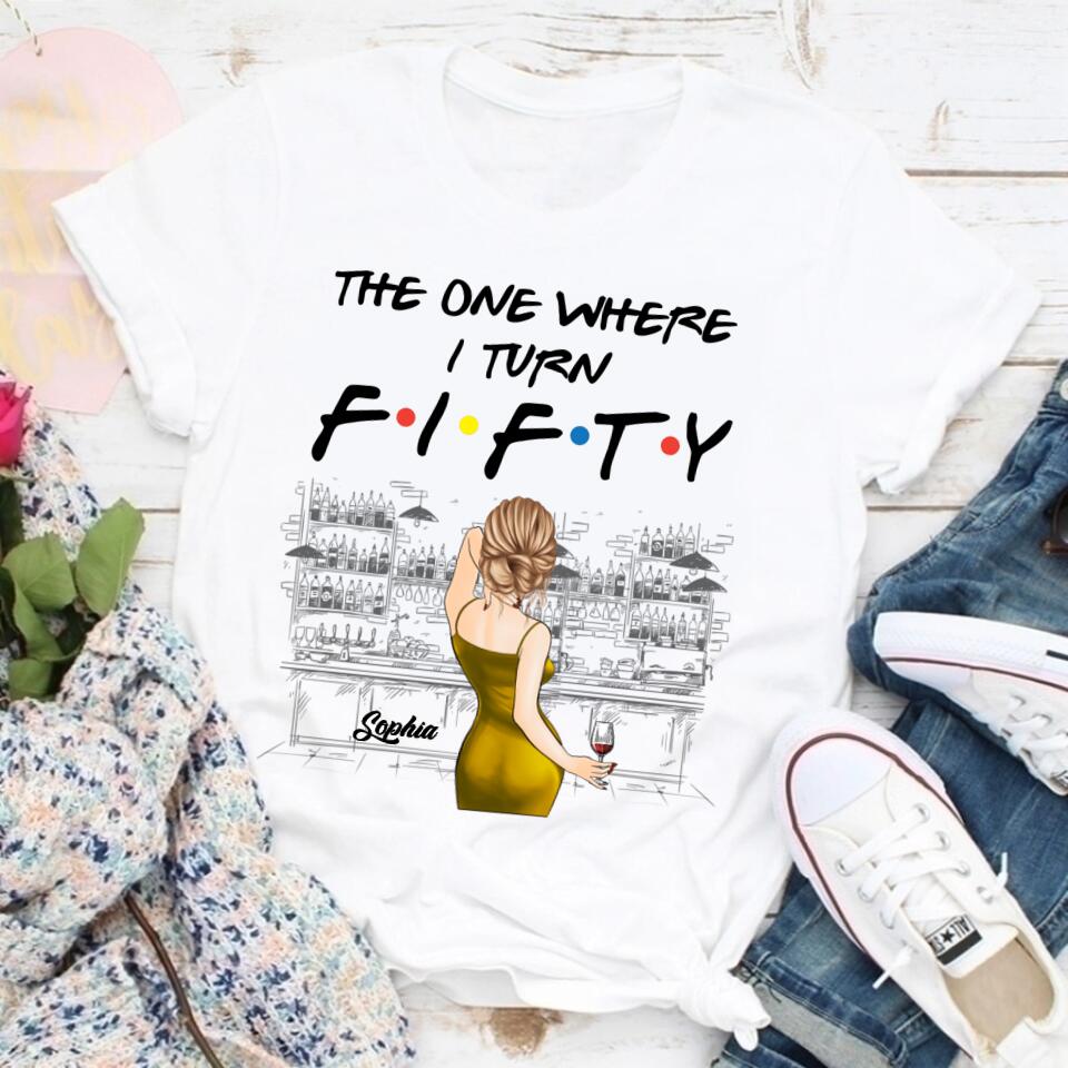 50th Birthday Shirts, Custom Birthday Shirts, Turning 50 Shirt, Gifts For Women Turning 50, 50 And Fabulous Shirt, 1975 Shirt, 50th Birthday Shirts For Her